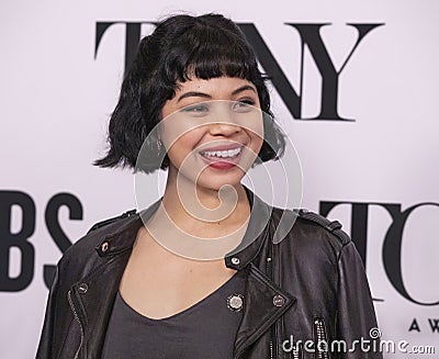 Eva Noblezada at the 2019 Tony Awards Meet the Nominees Press Junket Editorial Stock Photo